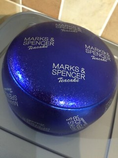 Marks and Spencer Teacake Tin empty