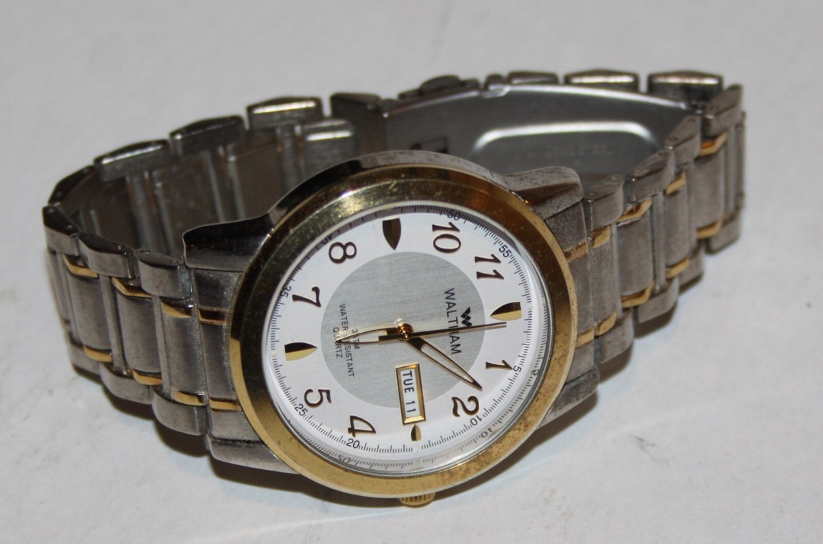 Waltham Classic Men's Watch w/Date XAX380 VX33 3ATM water