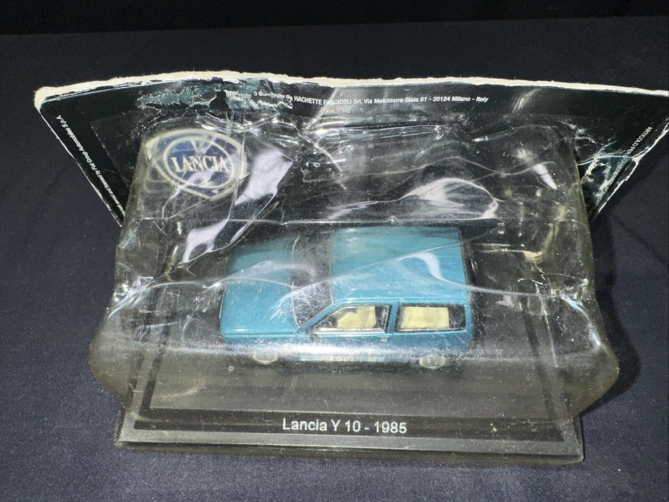 ЛИТАЯ МОДЕЛЬ АВТОМОБИЛЯ LANCIA Y10 1985 STARLINE МАСШТАБ 1:43 СИНИЙ МЕТАЛЛИК - Изображение 4 из 4