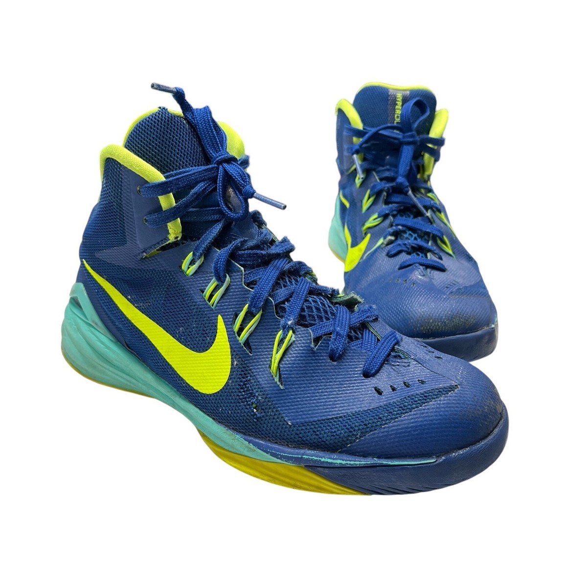 NIKE HYPERDUNK 2014 2足セット Nike Hyperdunk 2014 Basketball Shoes Boys 6Y Blue Turquoise