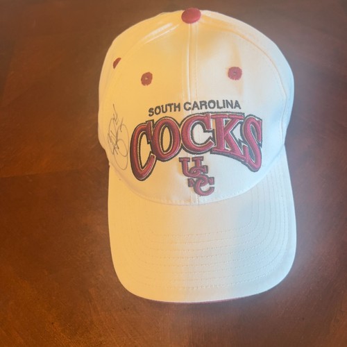 South Carolina Gamecocks USC AutographedBaseball Cap Top Of The World Brand - Picture 4 of 7