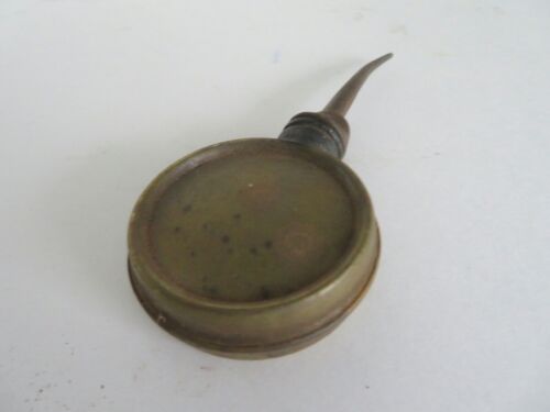 Vintage ""the Dover"" runder Banjo Pfannkuchenöller oder Pulverkolben Made in England - Bild 5 von 10