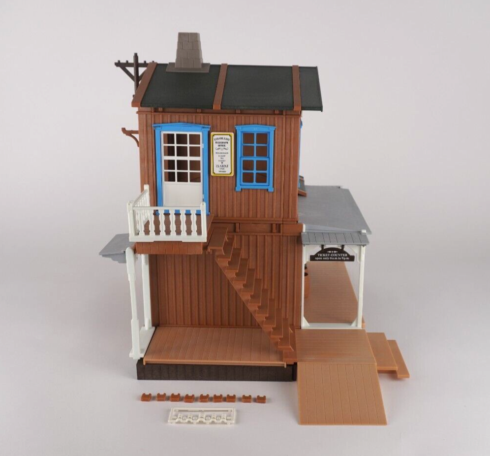 Playmobil Vintage 3770 Gare Colorado Springs – 1992, Avec Boîte, Excellent état