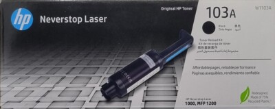 HP 103A Neverstop Laser Genuine Toner Reload Kit W1103A Sealed | eBay