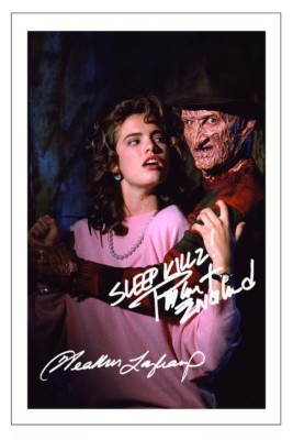 HWC Trading A Nightmare on Elm Street Robert Englund Regali Stampati Autografo Firmato Immagine Per Gli Appassionati Di Memorabilia Di Film - A3 Incorniciato