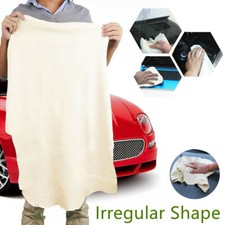 Car Cleaning Cloth Washing Absorbent Drying Shammy Towe Natural Chamois Leather