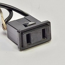 ORIGINAL OEM REAR CABINET POWER UNSWITCHED AC OUTLET - SANSUI SE-7 Equalizer