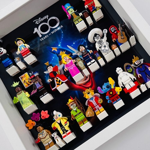 Display frame case for Lego ® Disney 100 71038 series 3 minifigures figures 27cm - Picture 18 of 22