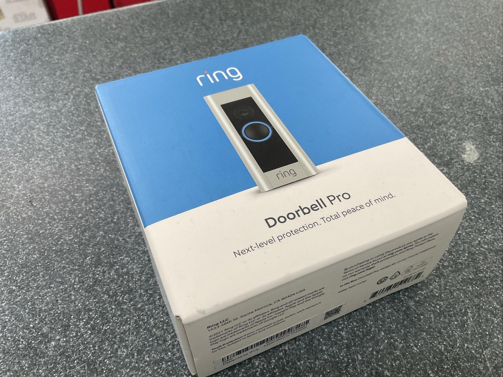 Ring Doorbell Pro 1080P HD Smart Wi-Fi Wired Video Doorbell Brand New Sealed-image