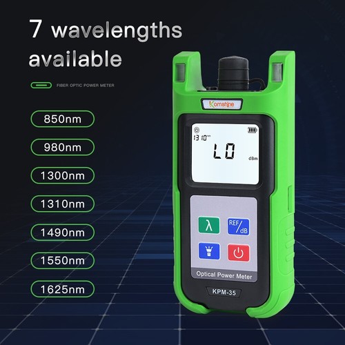 FTTH Optical Fiber Cable Tools KFI-40V Identifier Built in 10mw VFL &KPM-35 OPM - Picture 5 of 19