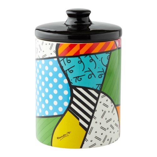 ROMERO BRITTO DISNEY MICKEY & PLUTO CONTENITORE / BARATTOLO NUOVO - Foto 2 di 3