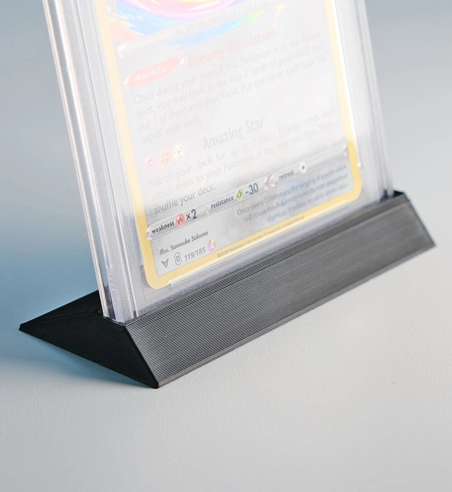 PSA stand GRAAD Espositore Carte Gradate Pokemon Magic Nero - Immagine 4 di 4