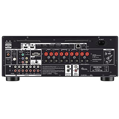 Onkyo TX-NR7100 9.2-Channel 8K/4K Network A/V Receiver, 220W Per Channel 6 Ohms - Picture 2 of 4
