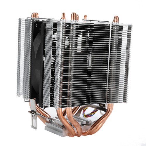 PC CPU Fan Cooler 4 Heat Pipe Backplane For LGA 2011 1366 1150 1151 1155 1156 - Afbeelding 4 van 12