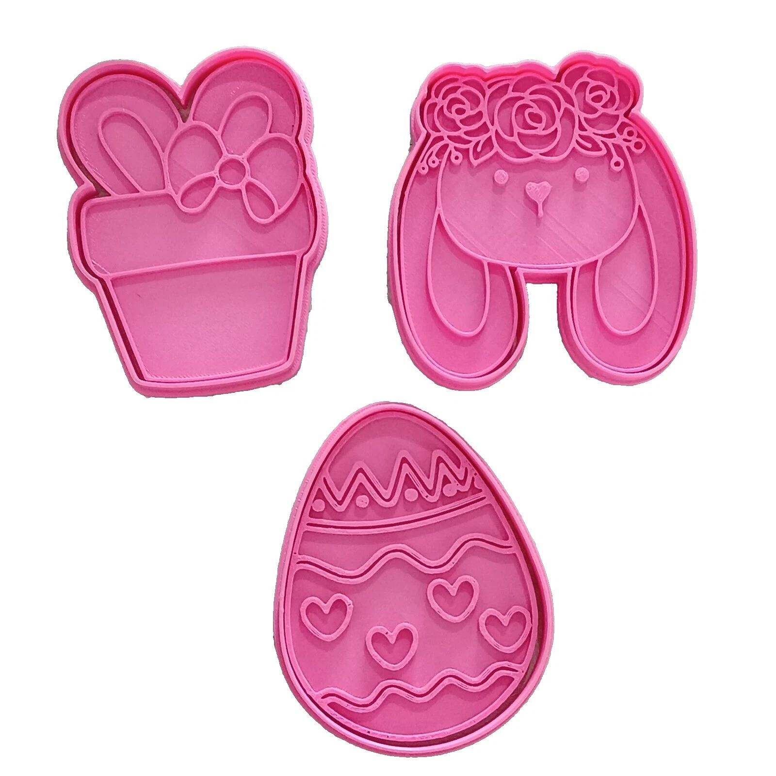 Cortadores de Galletas de plástico de Pascua