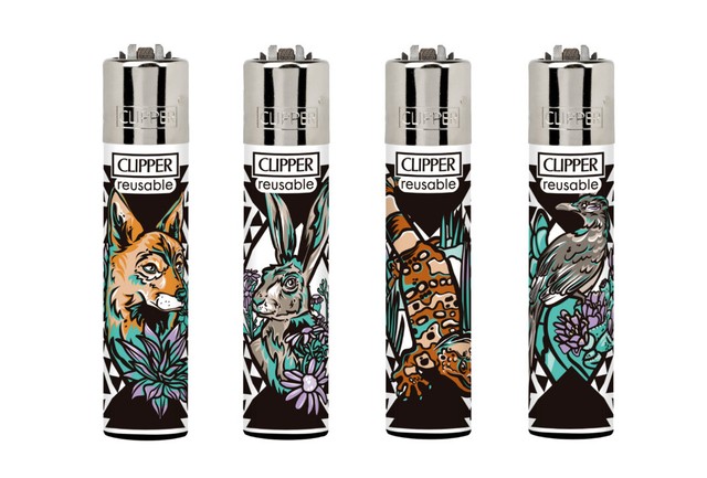 WILDLIFE ANIMALS CLIPPER Refillable Gas Lighter - INDIVIDUAL/FULL SET NP9783 WILDLIFE ANIMALS CLIPPER Refillable Gas Lighter - INDIVIDUAL/FULL SET NP9783