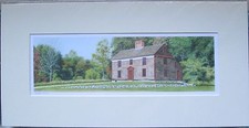 Capt. William Smith House, Lincoln Mass - Minute Man National Park SIGNED Print