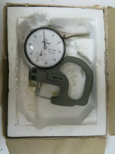Mitutoyo Thickness Gage - model 7361 - 0 - .400"/.001"  - OD54