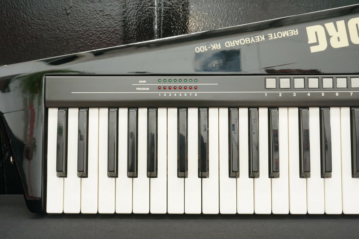 KORG RK-100 のMIDI　リモートキーボード KORG RK-100 Rare Vintage 1984 Original Remote Keyboard