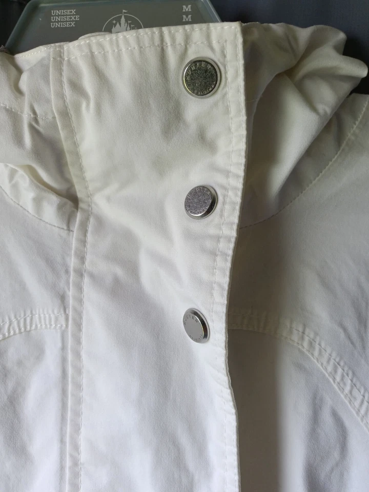 Hunter Women's Raincoat Parka Waterproof with Hood Off White Size Small - Image 4 of 4