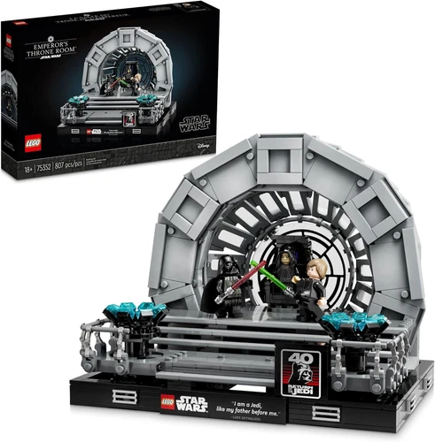 LEGO Star Wars Emperor’s Throne Room Diorama 75352 Building Set for Adults, Clas