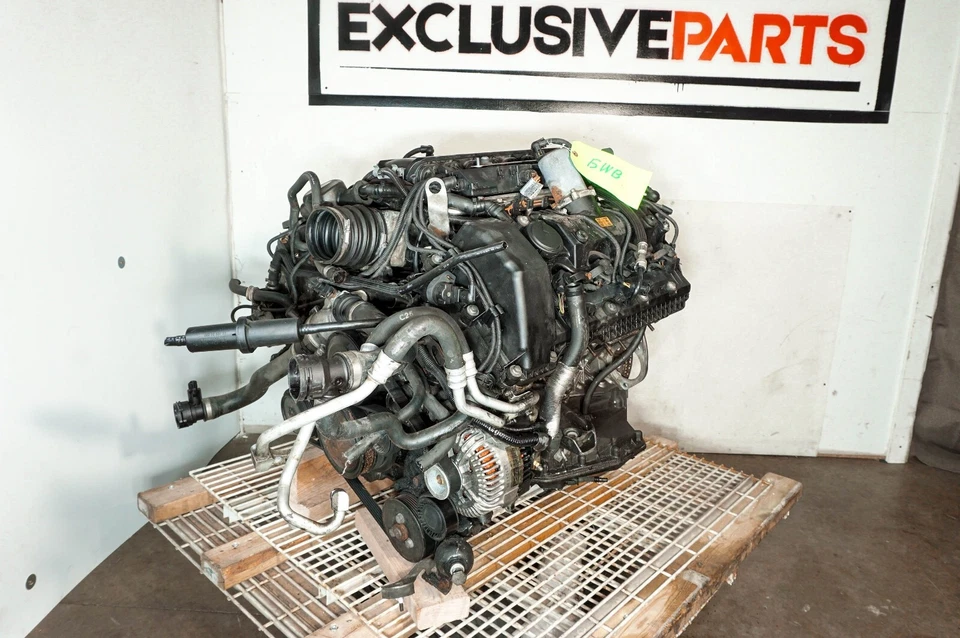 06-08 BMW 750Li E66 E65 OEM AT RWD 4.8L V8 DOHC 32V Engine Motor 117K 5068 - Image 2 of 4