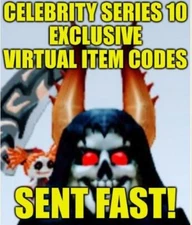Roblox Celebrity Series 10 Exclusive Virtual Item Code Messaged FAST