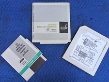 1967 Vintage Ford 4 Speed Manual Transmission Training Manuals W Transparencies