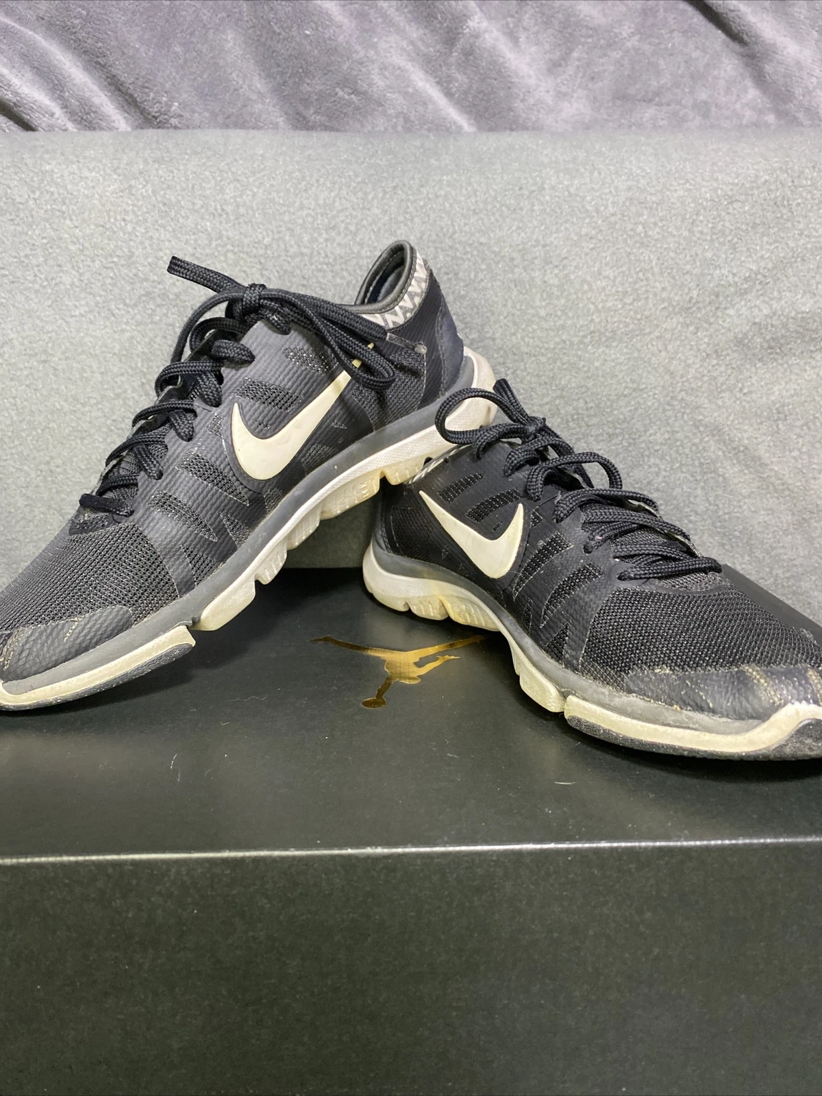 Chaussures d'entraînement cross Nike Flex Supreme TR3 pour femme noires 683138 001 pointure 7,5