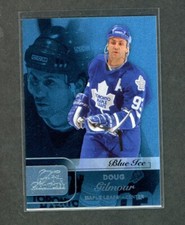 2015-16 FLEER SHOWCASE FLAIR BLUE ICE #27 DOUG GILMOUR 41/99   *12422