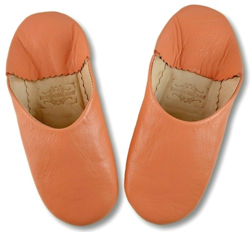 MOROCCAN LEATHER BABOUCHE SLIPPERS SHEEPSKIN SLIDES MULES WOMENS **HANDMADE** - Picture 52 of 205
