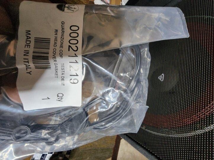 Maserati 2008 8 Coil, 8Spark Plugs , Water Pump And Val 2 Cover Gaskets