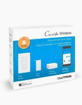 Caseta Wireless Smart Lighting Dimmer Switch Starter Kit NEWV FAST FREE SHIPPING
