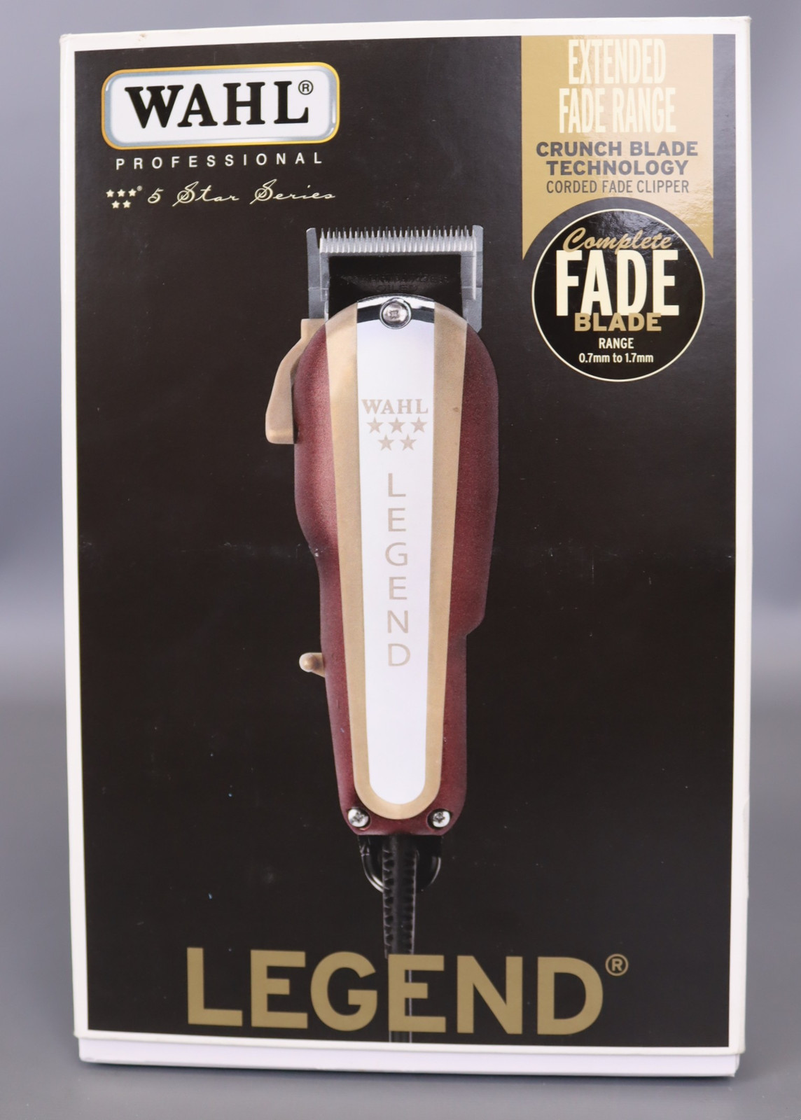 Wahl Professional 5 Star Legend Corded Clipper with 8 Cuttin