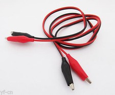 20pairs 1M/3.3FT Alligator Clip to Alligator Clip Electrical Test Cable Leads