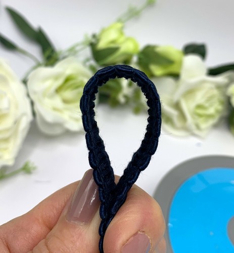 Azul Marino Gimp Trenza 15mm Enrollado Tapicería Borde Costura Hogar Decoración Borde - Imagen 5 de 7