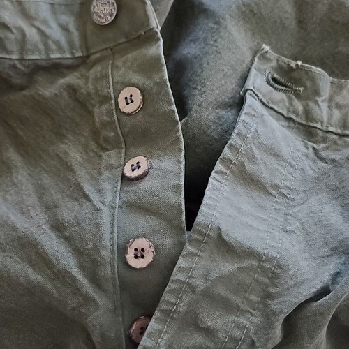 Dr. Collectors x Free People P42 Malerhose Gr. M Armeegrün Neu ohne Etikett 425 $ - Bild 4 von 11
