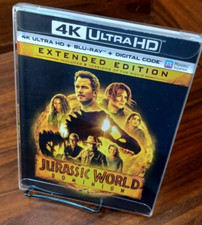 Jurassic World Dominion (4K+Blu-ray) Slipcover w/PROTECTIVE SLEEVE-NEW-Free S&H!