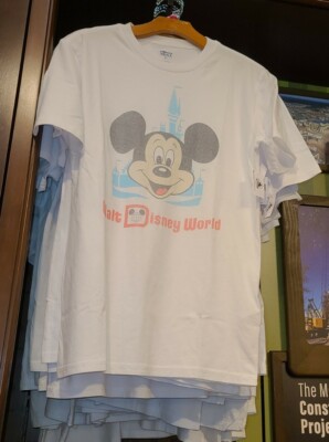 21 Disney World 50th Anniversary Vault Series Retro Mickey Mouse T Shirt Xs Ebay