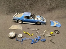 MPC 1986 Pontiac Firebird Trans AM Project Model 1/25 Missing Parts 3rd Gen