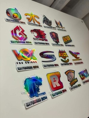 CS2 / CS:GO/Counter strike Katowice 2014 Sticker Set | eSports Fan Gamer Gift