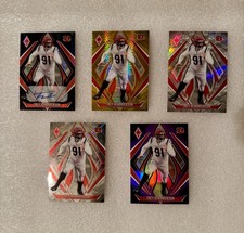 2024 Panini Phoenix Trey Hendrickson 5 Card lot, Auto, /10, /299, & 2 parallels