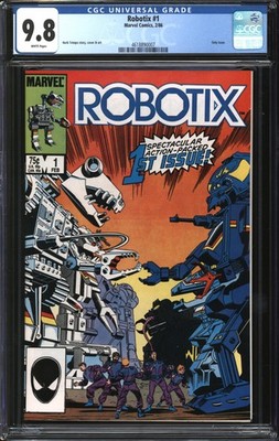 Robotix (1986) #1 CGC 9.8 NM/MT