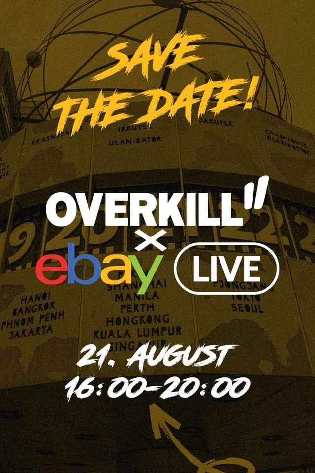 Overkill x eBay Live 21.08.2026