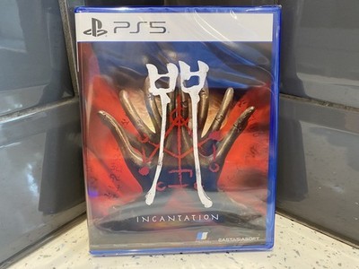   INCANTATION PLAYSTATION 5 PS5 RARE HORROR GAME   ONLY 1 IN UK   NEW