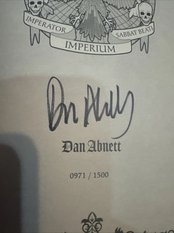 The Sabbat Worlds Crusade EDICIÓN LIMITADA Caja Gaunts Warhammer 40k Biblioteca Negra Foto 3 de 4