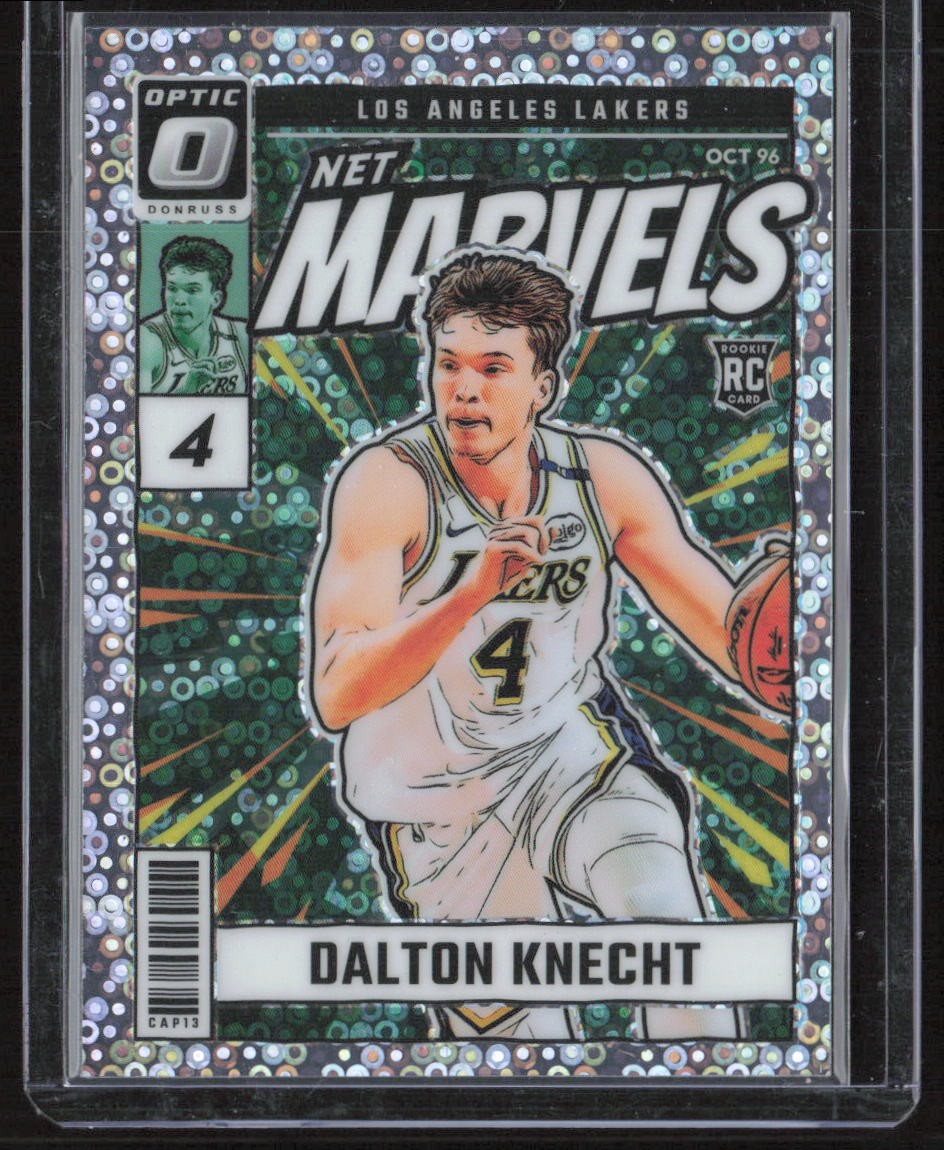 2024-25 Donruss Optic #16 Dalton Knecht Net Marvels Fast Break Holo