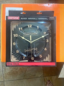 Craftsman Wall Clock | eBay