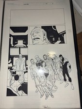 Invincible 39 Pg 8 Original Comic Book Art Ryan Ottley Guardians Of The Globe