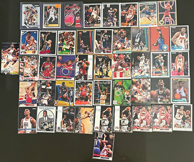 90s NBA Centers Card Lot (40+). Includes Hakeem Olajuwon, Patrick Ewing & More!